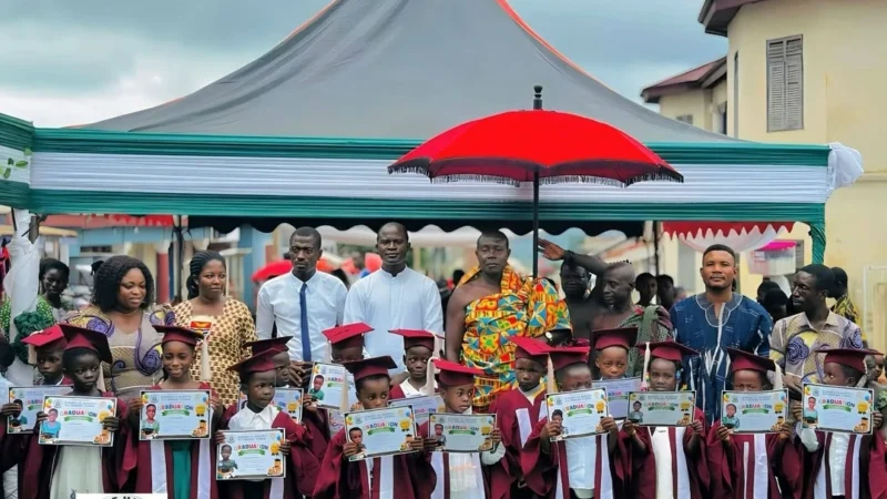 Kumawu St. Martin’s R/C Primary School Holds Historic Maiden Graduation and Induction Ceremony