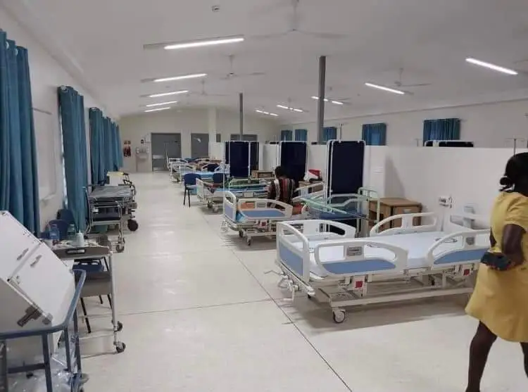 Picture of Kumawu District Hospital inside