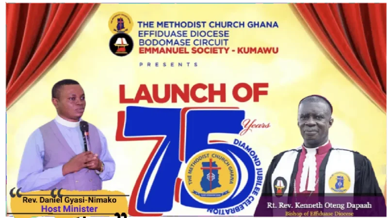 Kumawu Emmanuel Methodist 75th Anniversary Launch: Let’s Celebrate this Together!