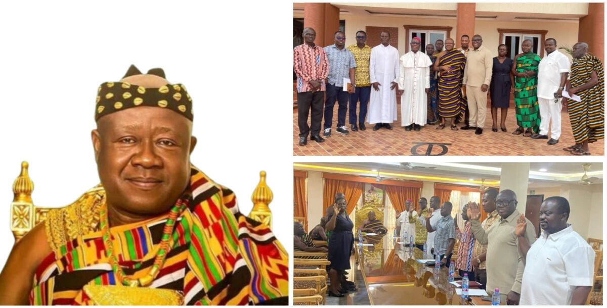 Kumawumanhene Inaugurates Nursing and Midwifery College Implementation Committee