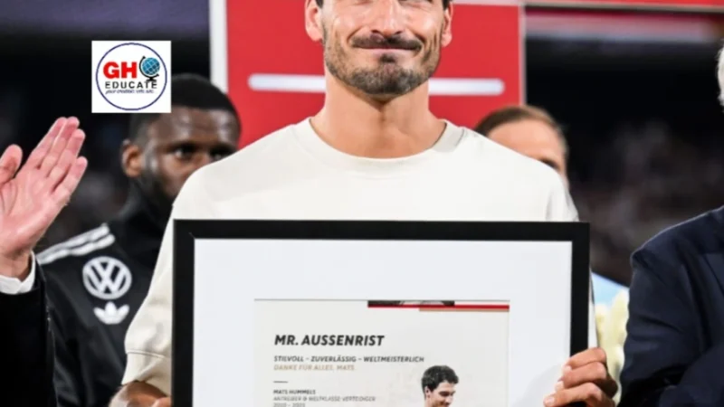 Germany Honors Mats Hummels