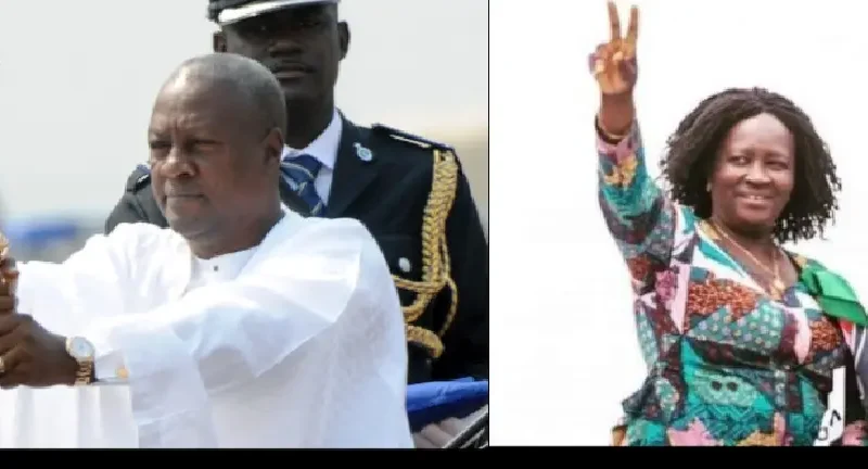 John Dramani Mahama and Naana Jane Opoku-Agyemang Clinch Victory in Ghana’s Elections