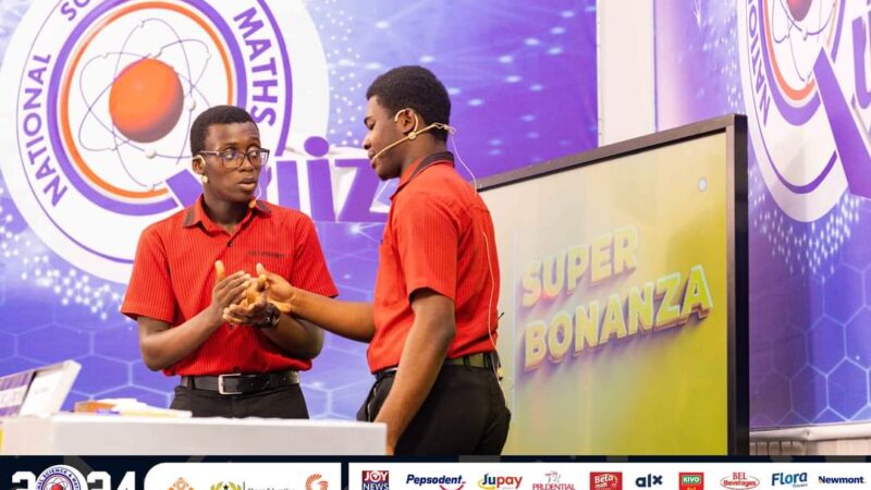 Picture of Mfantsipim School as Winner for the 2024 NSMQ