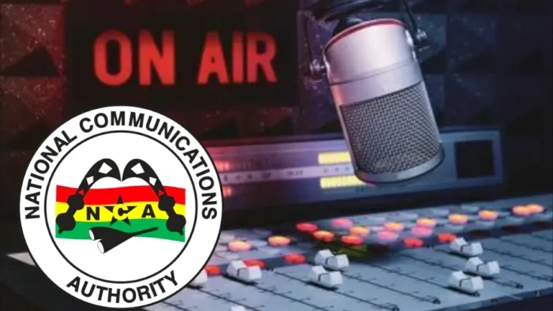 NCA Suspends Nine Radio Stations for Breaching Broadcasting Rules