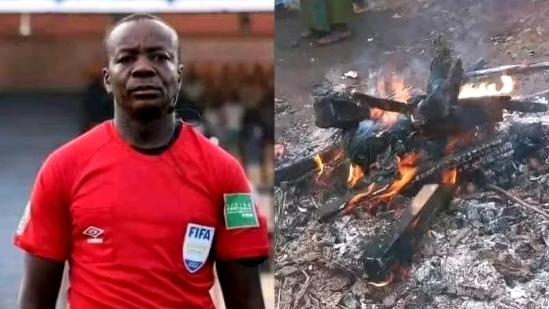Referee Set Ablaze in Bukavu Over Theft Claim