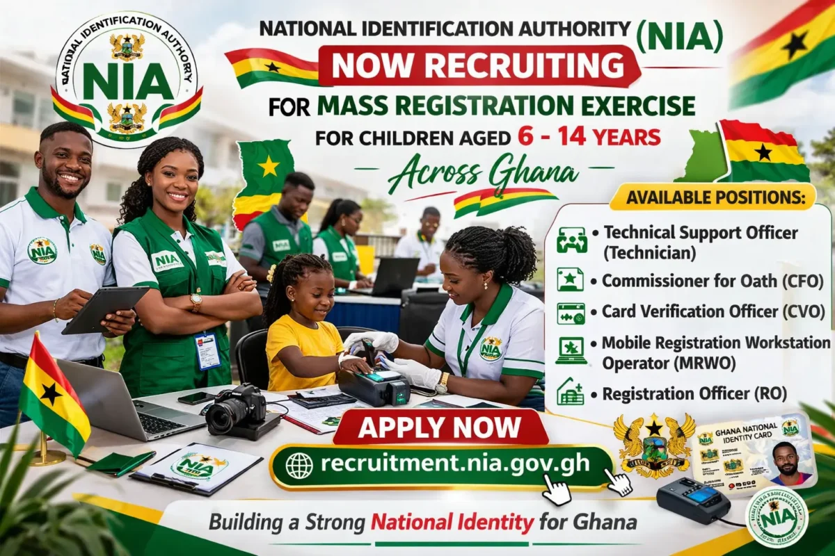 NIA Recruitment Ghana