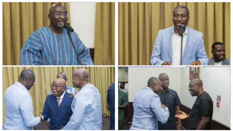 Dr. Bawumia Meets Old and New Members of NPP