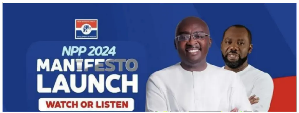 Picture on NPP 2024 Manifesto Launch