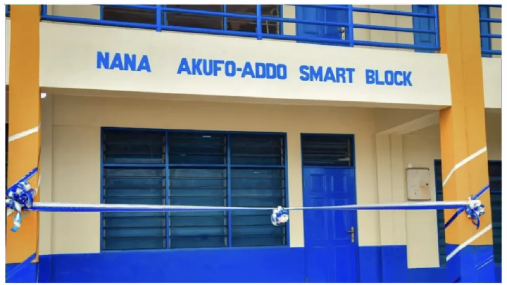 Picture of Nana Akufo-Addo Smart Block at Opoku Ware SHS