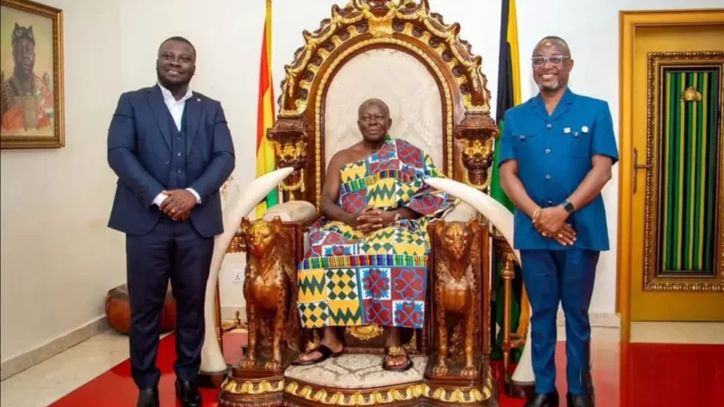 Picture of New Ashanti Regional Minister Visit to Otumfuo