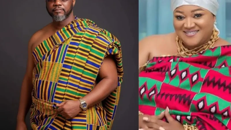 Asante Mampong Welcomes New Mamponghene as Queenmother Outdoors Leslie Nkansah Osei-Bonsu as the Occupant of the Silver Stool