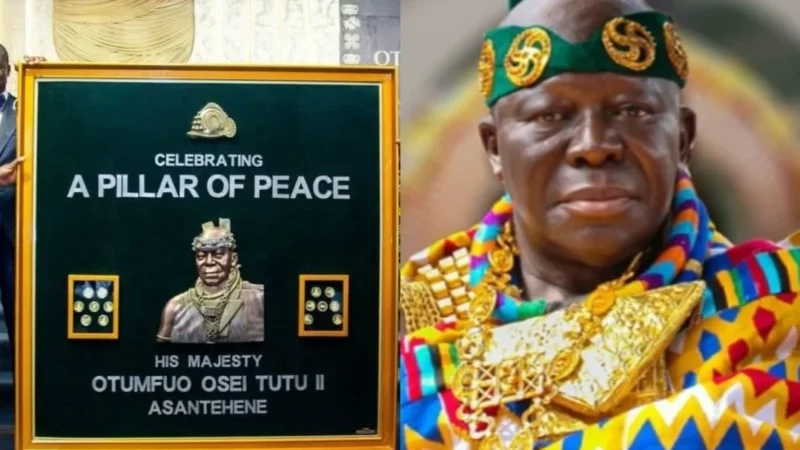 World Meets in Ghana as Otumfuo Osei Tutu II Honoured as Pillar of Peace