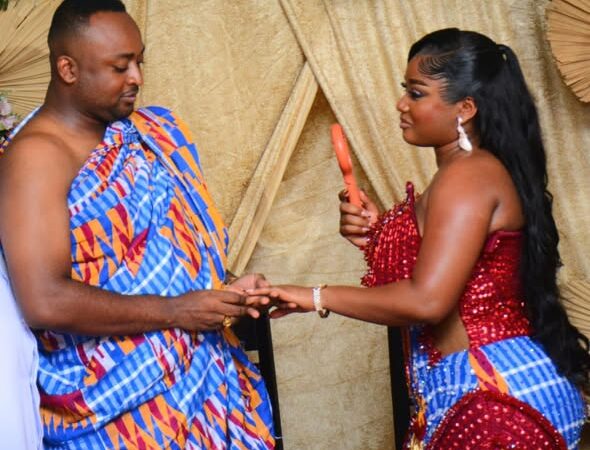 Ekow Vincent Assafuah wedding ceremony with Dr Charis Assafuah