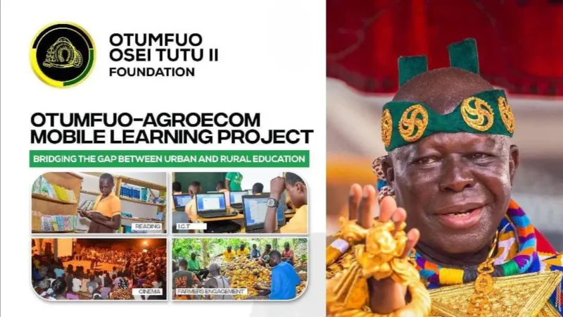 The Otumfuo-AgroEcom Mobile Learning Project Commences at Soko