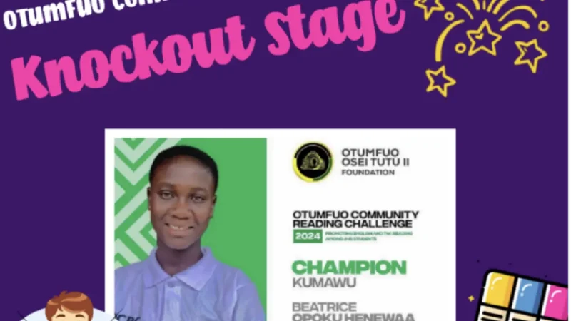 Otumfuo Community Reading Challenge Knockout Stage Set to Start on August 26