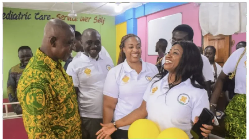 The Otumfuo Osei Tutu II Foundation Commissions Renovated Children’s Block at Manhyia Government Hospital