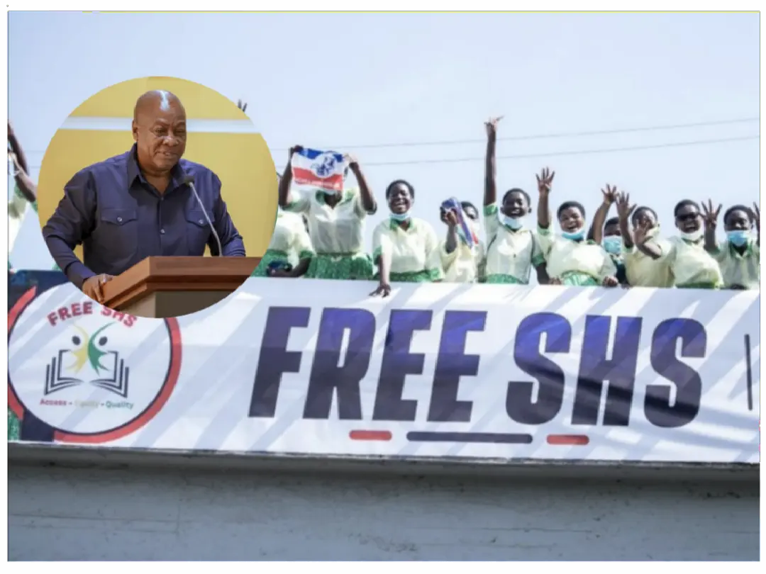 PresidentJohn Mahama on Fres SHS Policy