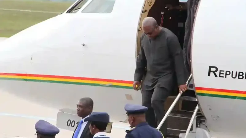 President Mahama Resumes Duties with Official Visits to Japan and Singapore