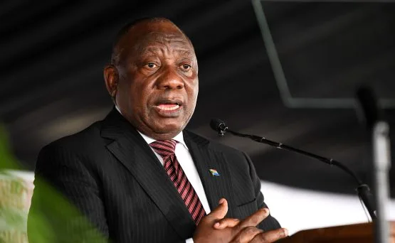 Picture of Cyril Ramaphosa of South Africa