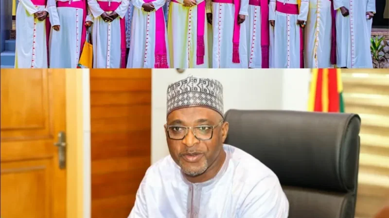 Ghana Catholic Bishops Conference Engages Interior Minister Muntaka on Peacebuilding Efforts