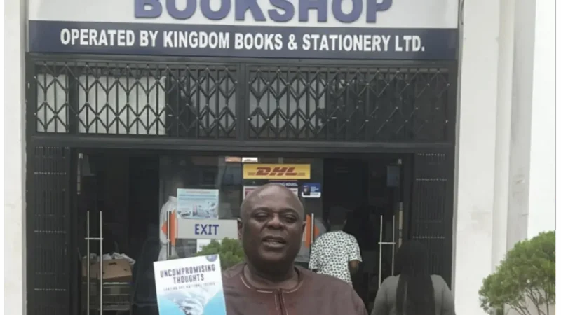 My Book Has Finally Arrived at UG Bookshop: Samuel Koku Anyidoho