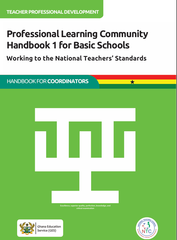 back cover of plc handbook 1 for curriculum leads in basic schools in Ghana - 2026-06-13 061941