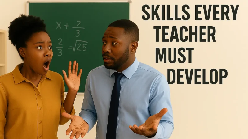 Skills Every Teacher Must Develop to Stay Relevant and Competent