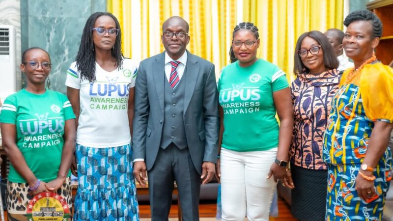 Speaker Bagbin Calls for NHIS Support for Lupus and Autoimmune Disease Patients