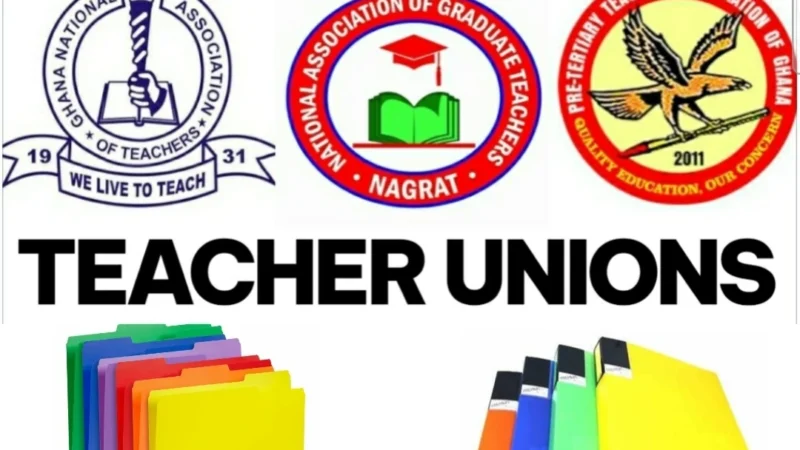 Teacher Unions Reject GES Directive on Staff Personal Files for Job Evaluation Exercise
