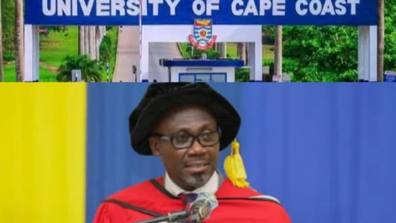The Acting Vice-Chancellor of University of Cape Coast Warns Halls Against Violence, Threatens Dismissal