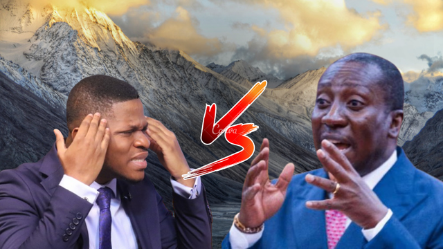 Sammy Gyamfi and Alexander Afenyo-Markin in a political dispute over GoldBod finances and alleged losses at state utility companies.