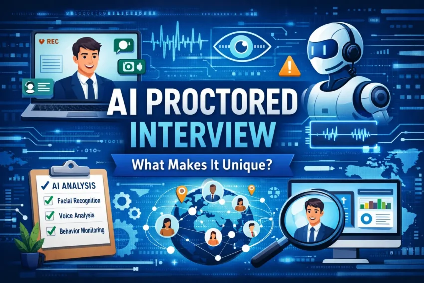 AI Proctored Interview Uniqueness image