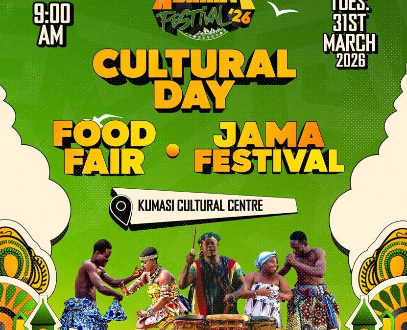 ashanti festival 2026 cultural day food fair jama festival kumasi cultural centre