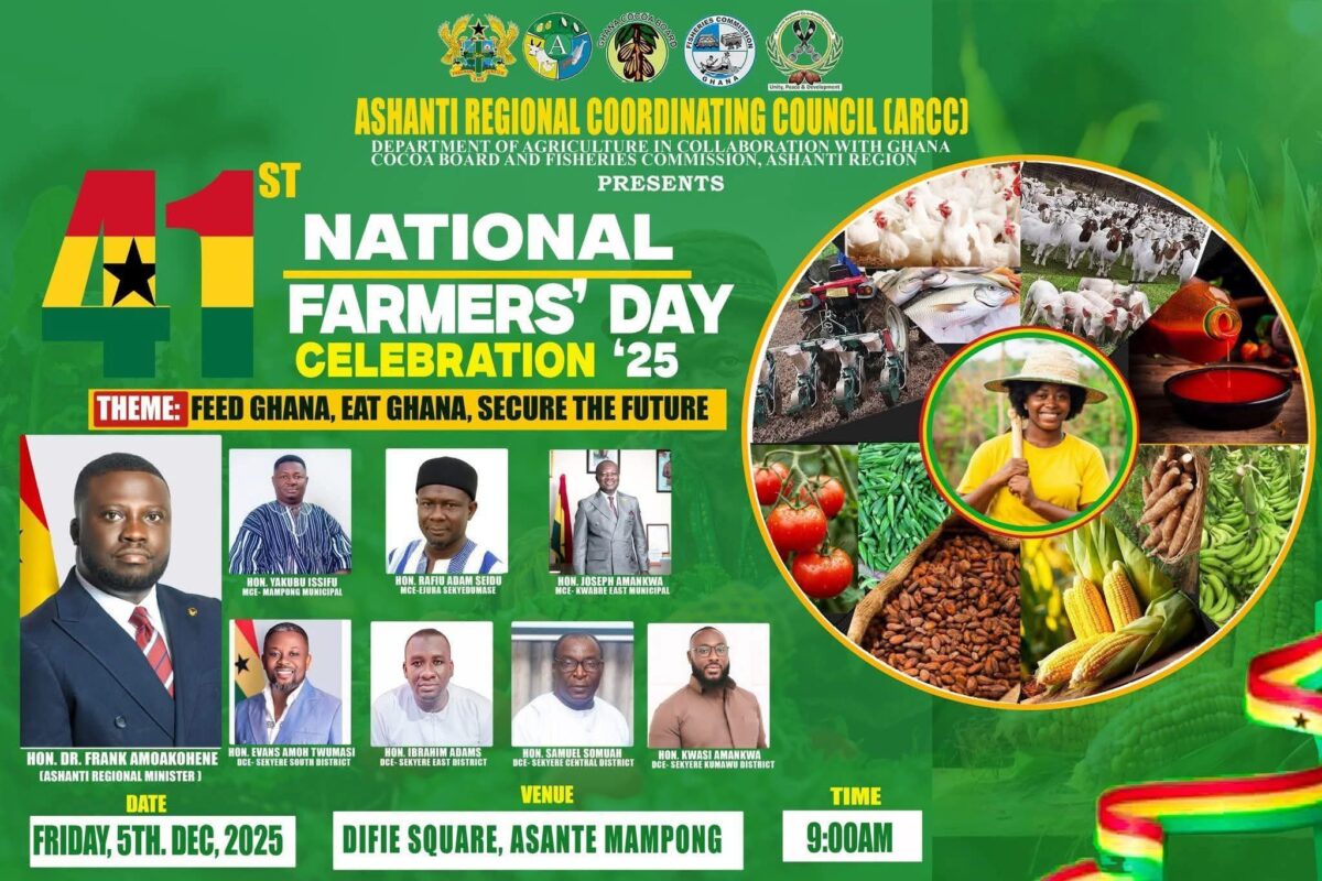 Ashanti Region 2025 Farmers' Day Celebration in Mampong image