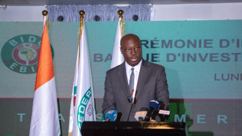 Hon. Ato Forson Inaugurates ECOWAS Bank for Investment and Development Regional Representative Office in Abidjan