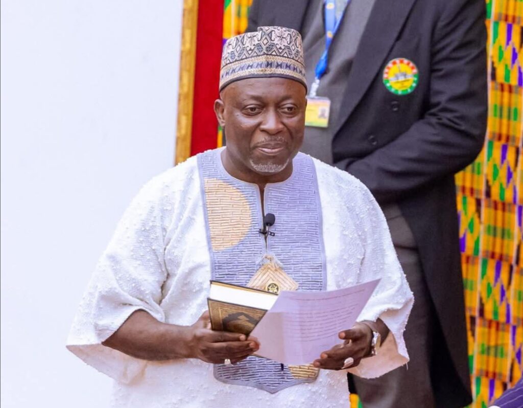 Baba Jamal Sworn in as MP for Ayawaso East