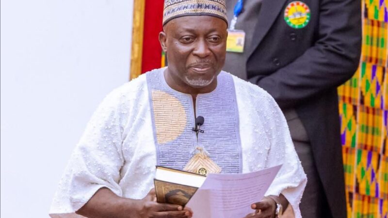 Baba Jamal Sworn in as MP for Ayawaso East