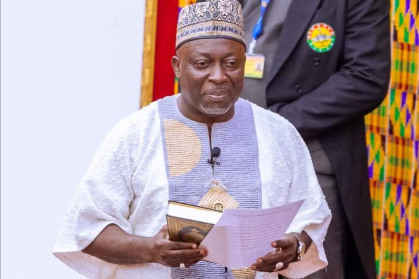 Baba Jamal Sworn in as MP for Ayawaso East
