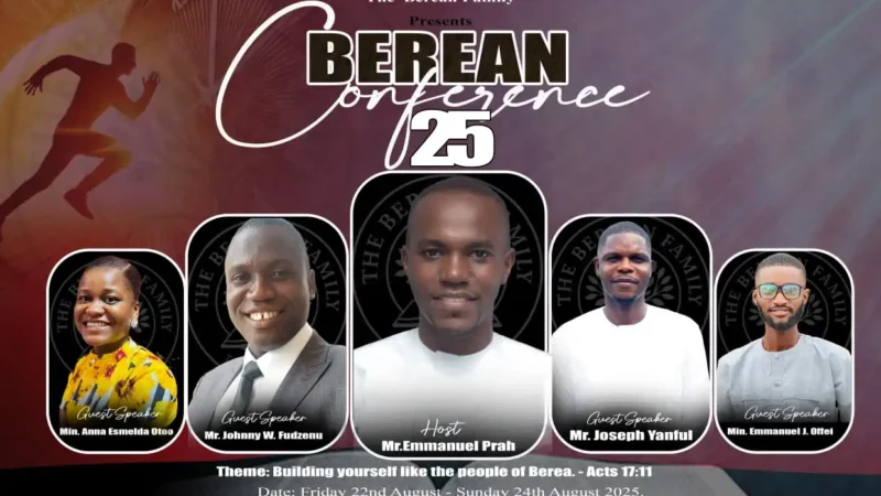 The Berean Family to Present Berean Conference 2025