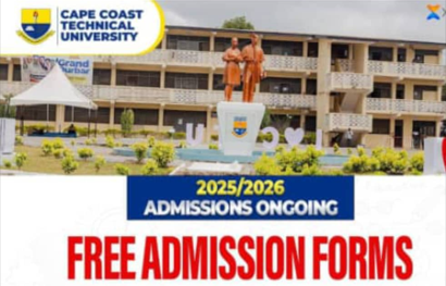 Cape Coast Technical University (CCTU) free tertiary admissions image