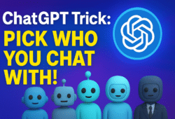 ChatGPT tips trick choose personality for chatting AI