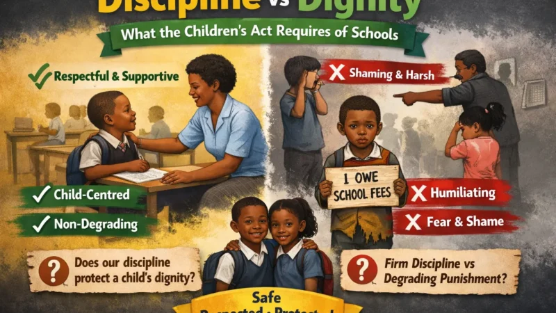 children's act on discipline