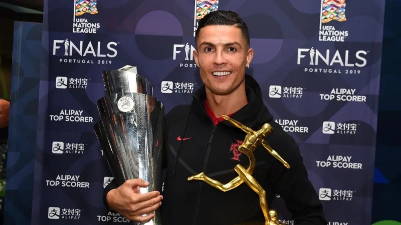 40 Year Old Ronaldo Wins UEFA Nations League Champions for Second Time