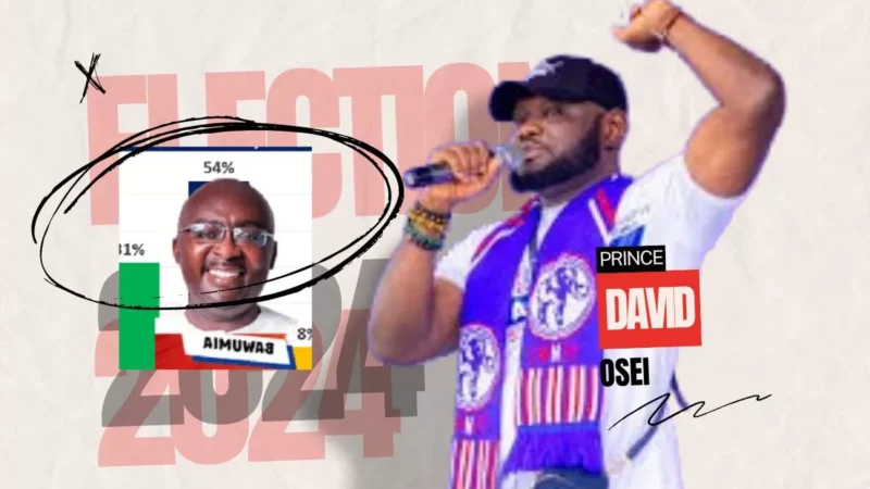 Actor Prince David Osei Endorses Dr. Bawumia Ahead of Ghana’s 2024 Elections