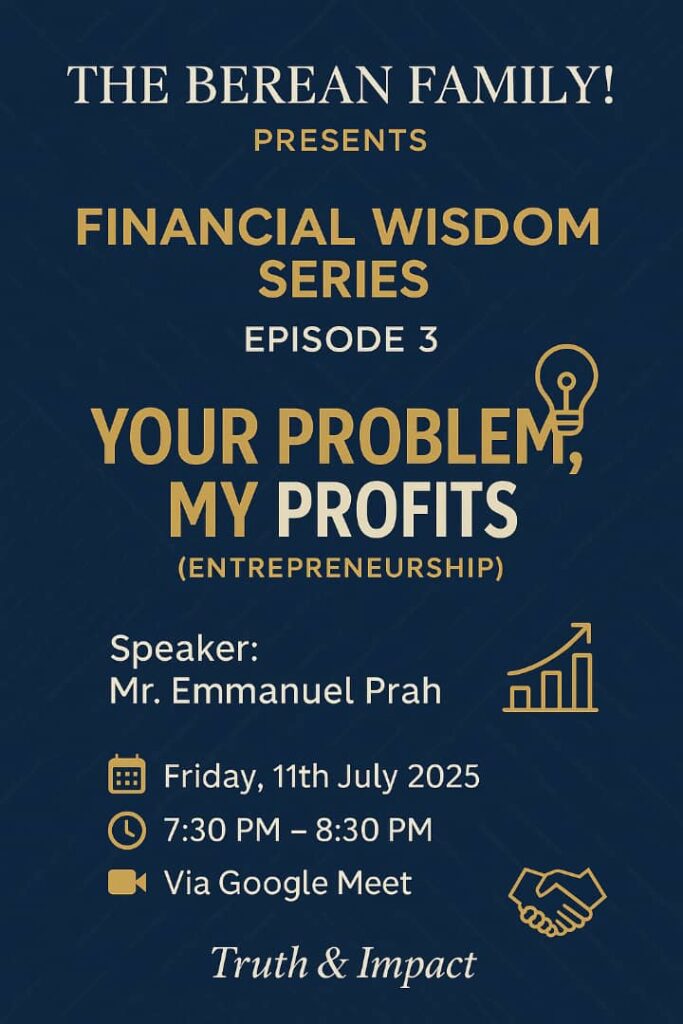 Image of Episode 3 of your problem, my problem by berean family