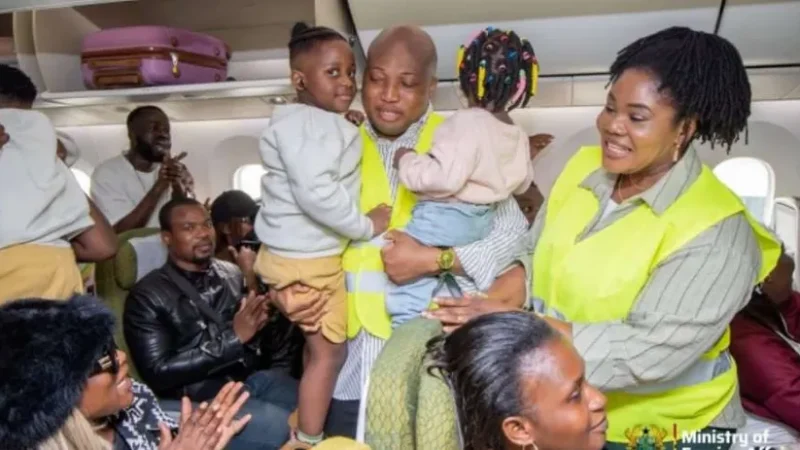 GH¢49.7m South Africa Evacuation Report
