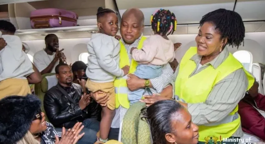 GH¢49.7m South Africa Evacuation Report