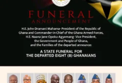 Image on State Funeral Arrangements for Eight Departed Heroes in Ghana