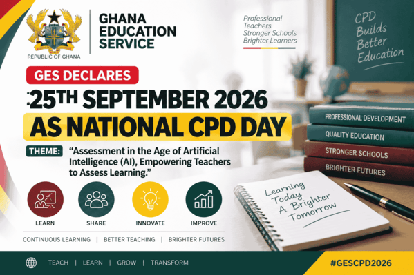GES Declares 25th September 2026 as National CPD Day