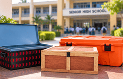 GES directive on trunks and chop boxes in senior high schools